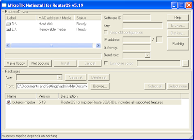 Cara Reset Mikrotik Dengan Netinstall