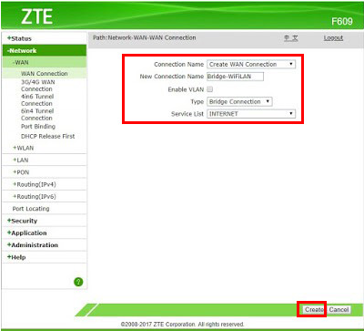 Cara Setting Modem ZTE F609 Menjadi Access Point 3