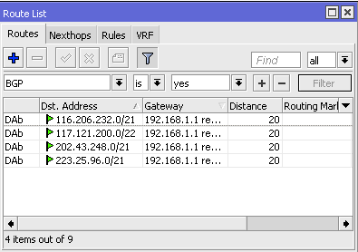 Memisahkan Bandwidth Lokal dan Internasional Mikrotik BGP