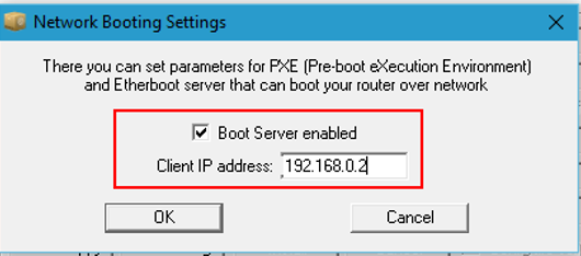 Menjalankan Program Netinstall