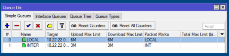 memisahkan bandwidth lokal dan internasional mikrotik configure