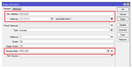 menggabungkan 2 isp dalam 1 mikrotik dengan winbox