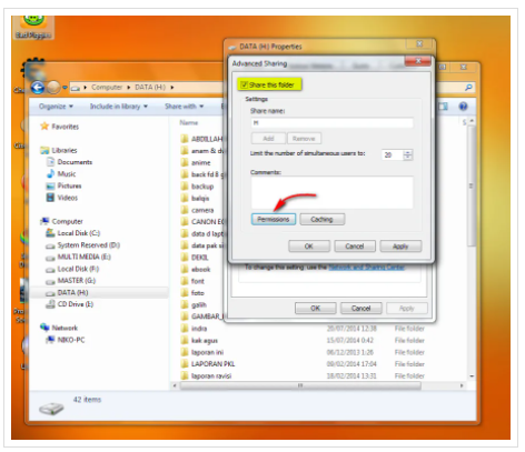 Share this folder