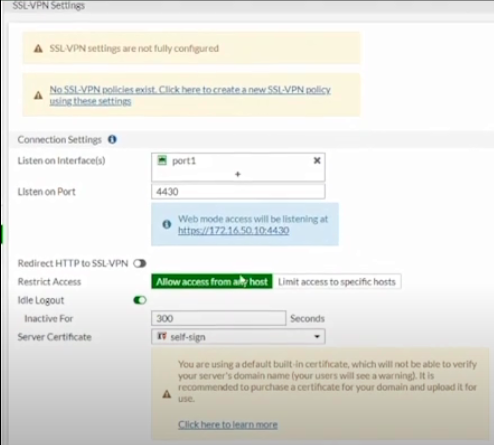 VPN Portals