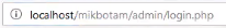 mikbotam di browser