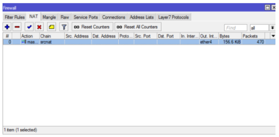 setting NAT