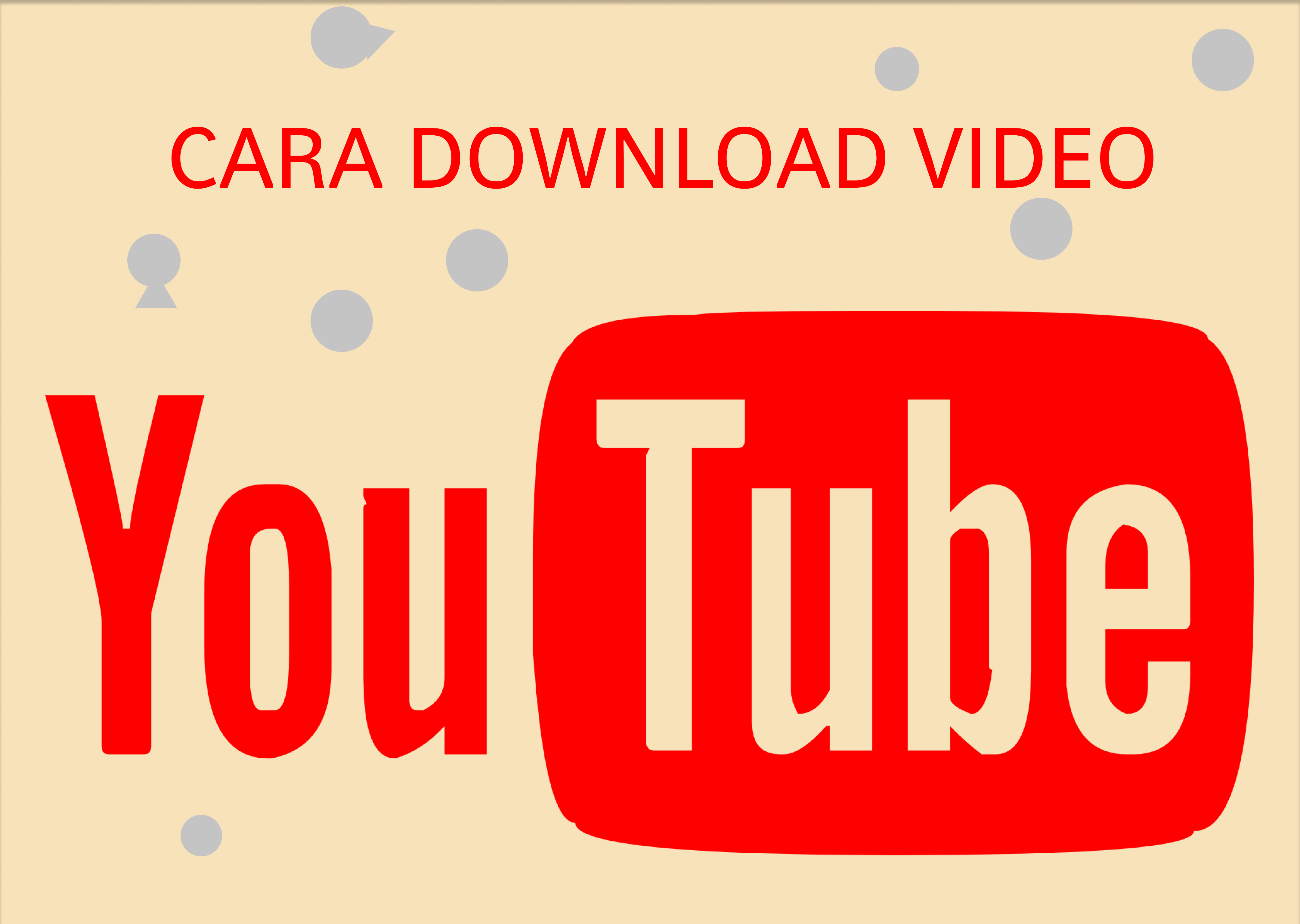Cara Download Video Di Youtube