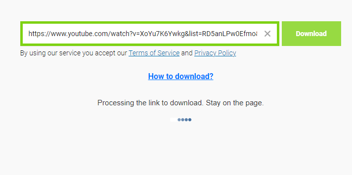 video siap di download