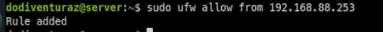 Cara Allow UFW Berdasarkan IP Address Tertentu