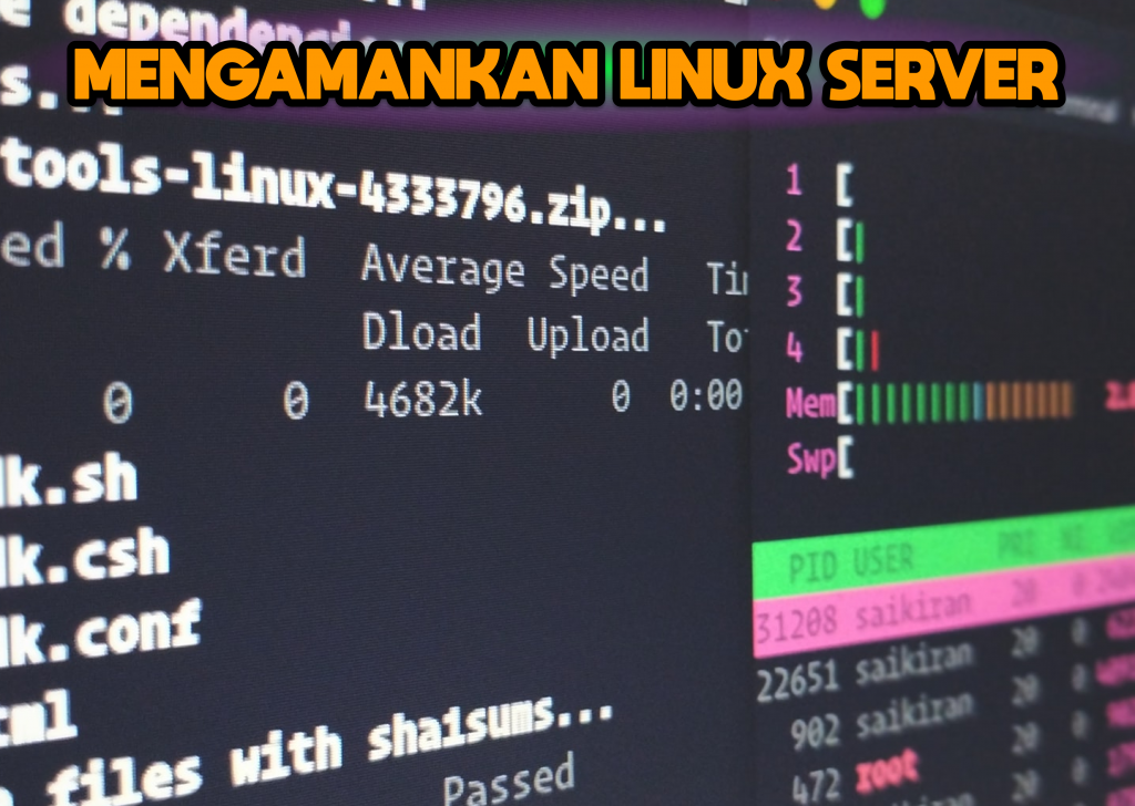 mengamankan linux server