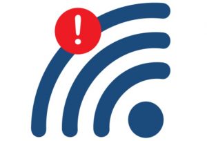 not connected to WiFi