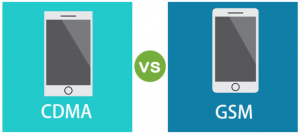 GSM and CDMA
