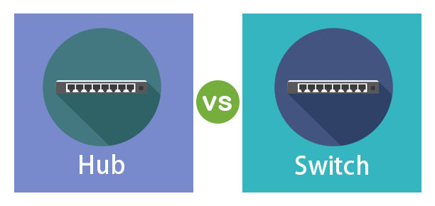 What's the difference between switches and hubs?