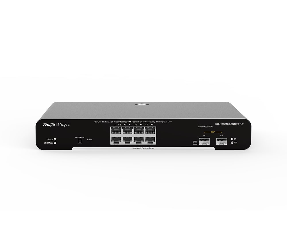 reyee l2 gigabit cloud managed switch